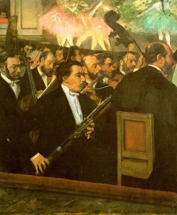 Edgar Degas The Orchestra of the Opera